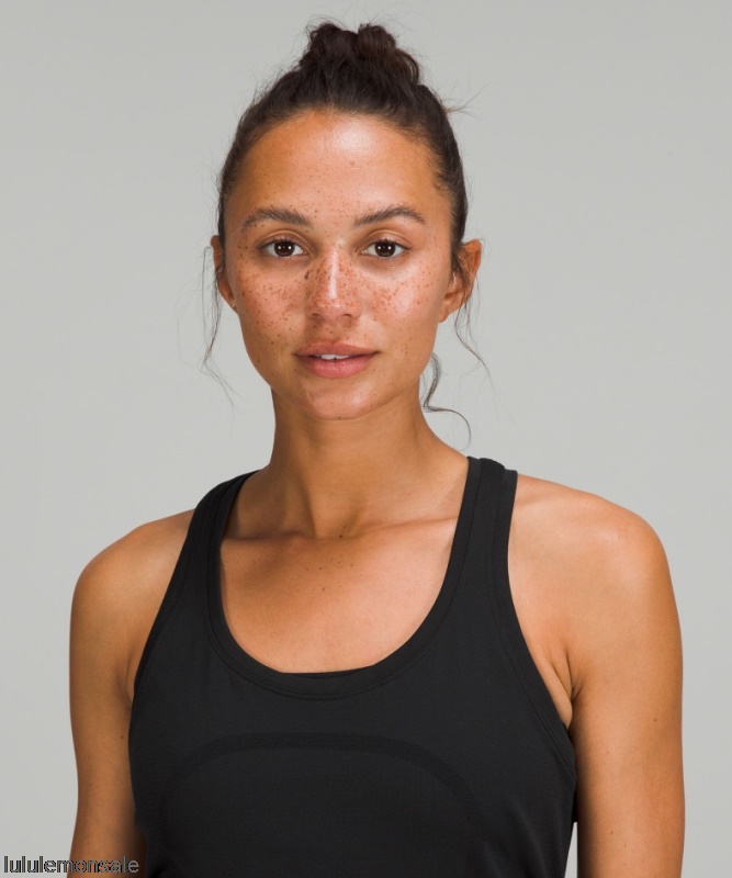 Lululemon Damen DELULU540 | Swiftly Tech Racerback Tank Top 20 Schwarz